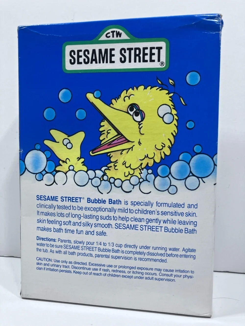 Sesame Street Bubble Bath - Blue and Yellow